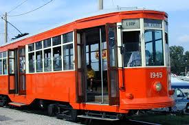 Trolley Bus Entrance Doors